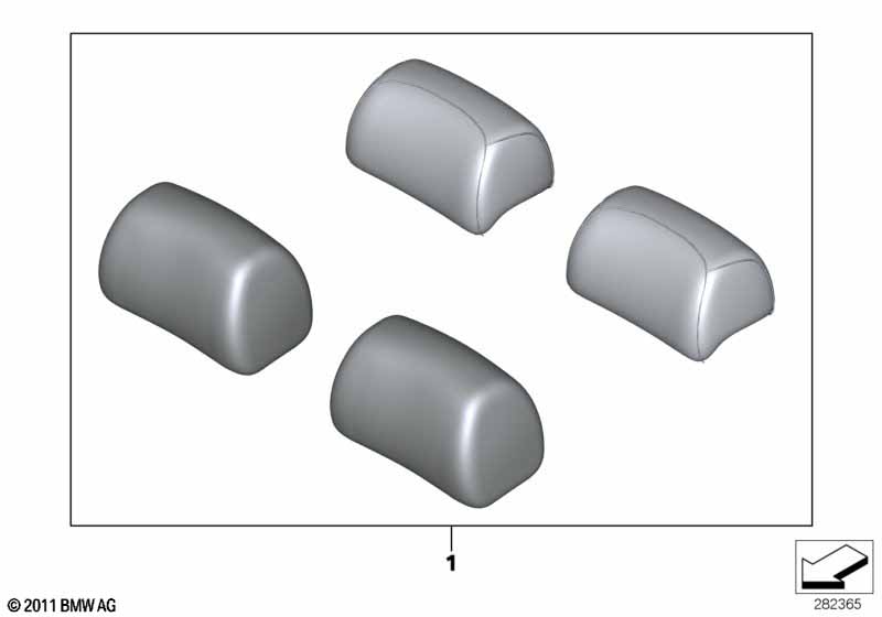 К-т дооснащения, подголовники