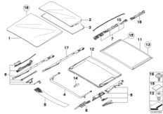 Подъемно-сдвижная крышка люка/Рама люка