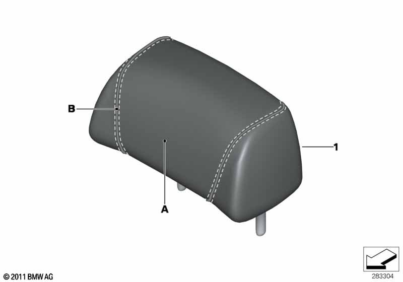 Подголовник Individual Зд кожа