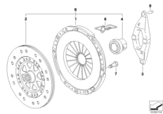 Сцепление/двухмассовый маховик