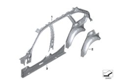 Боковой каркас Внутр