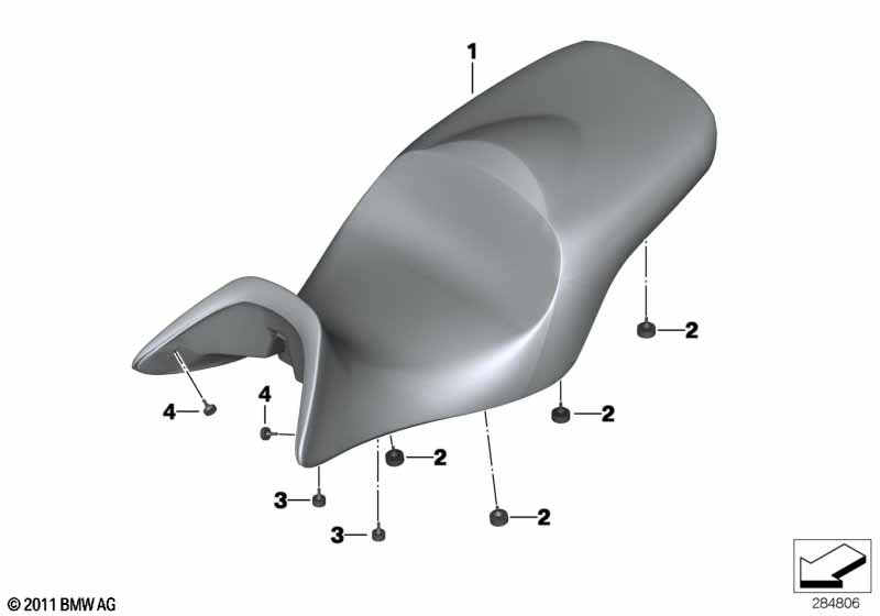 Сплошное сиденье