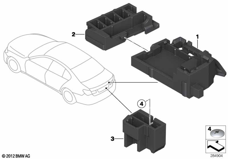 Крепление приборов