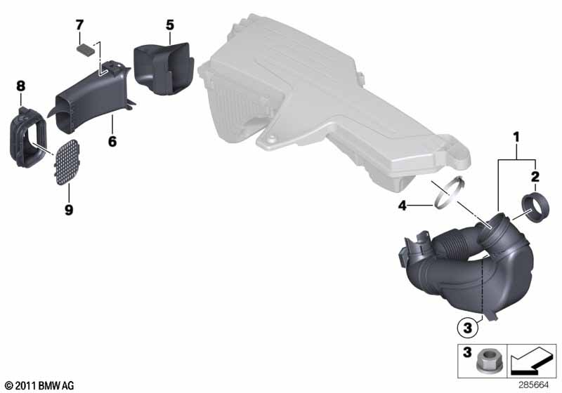 Гайка шестигранная с шайбой