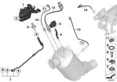 Чувствительные э-ты для сажевого фильтра
