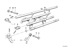 Getrag 242 Внутрен.детали механизма ПП