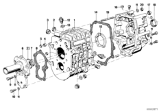 Getrag 262 Картер и дополнит.элементы