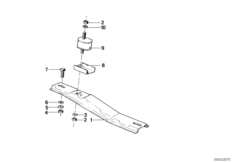 Крепление КПП