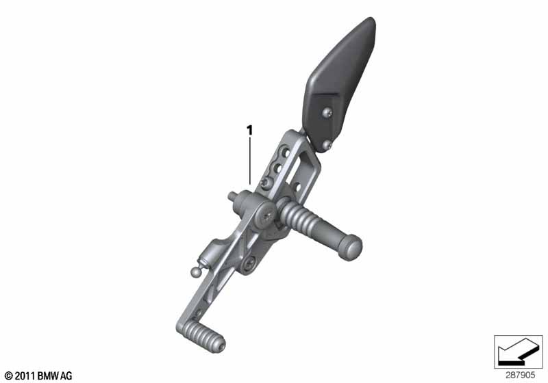 Наружные детали механизма ПП/рычаг ПП