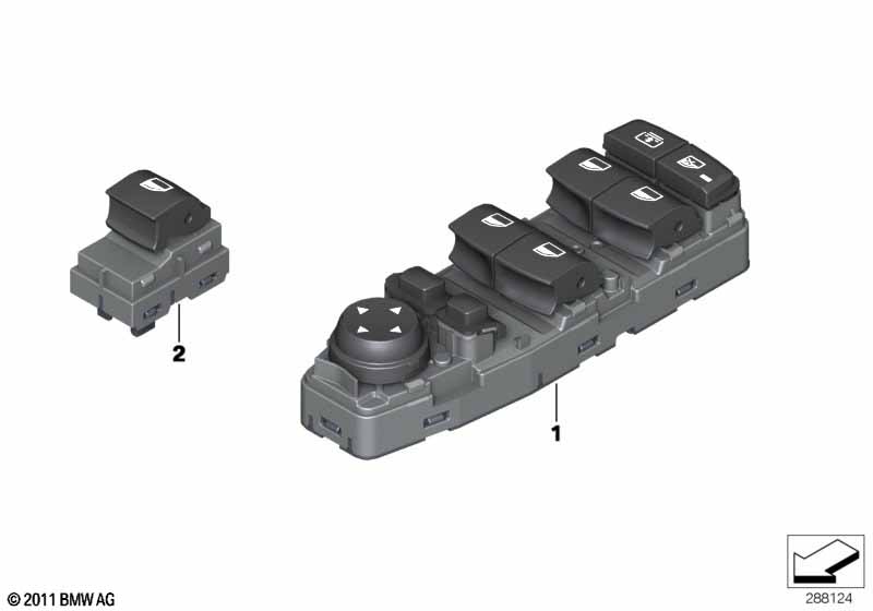 Выключатель cтеклоподъемника