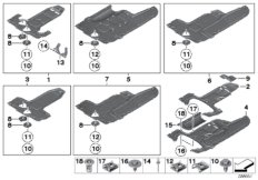 Облицовка днища кузова Пд