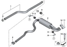 Система выпуска ОГ Зд