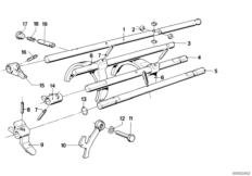 Getrag 242 Внутрен.детали механизма ПП