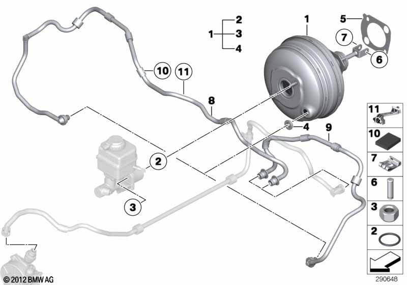 Вакуумный усилитель тормозов