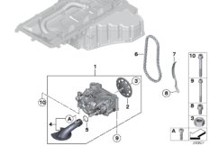 Смазочная система/маслян.насос с прив.