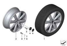 Л/с диск CW V-Spoke R133