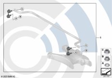 Ремкомплект стойки штанги стабилизатора