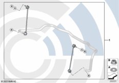 Ремкомплект стойки штанги стабилизатора