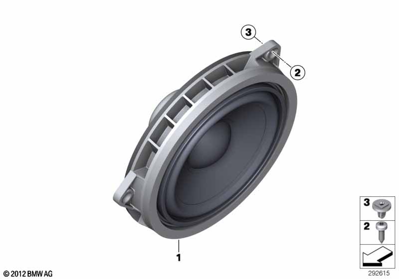 Детали системы HiFi на Зд двери