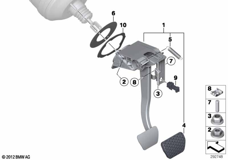 Педальный механизм АКПП