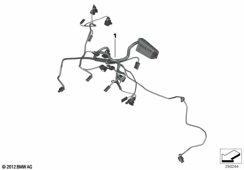 жгут проводов двигателя