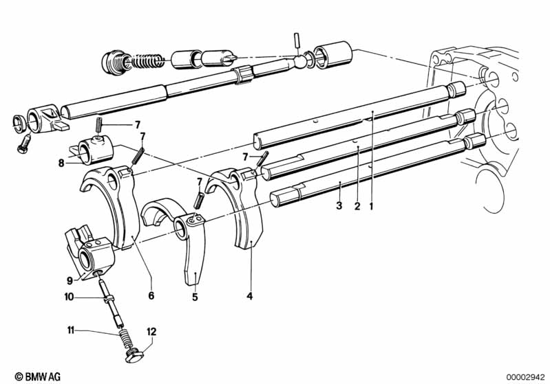 Getrag 235 Внутрен.детали механизма ПП