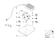 Детали гидропривода стеклоподъемника