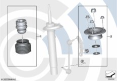 Ремкомплекты переднего амортизатора