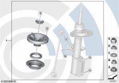 Ремкомплект опорного подшипника