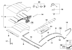 Складной верх с электроприводом