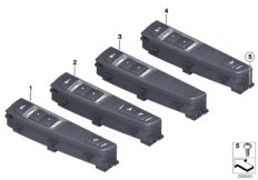 Панель управления в центральной консоли