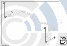 Ремкомплект стойки штанги стабилизатора