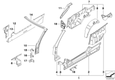 боковой каркас