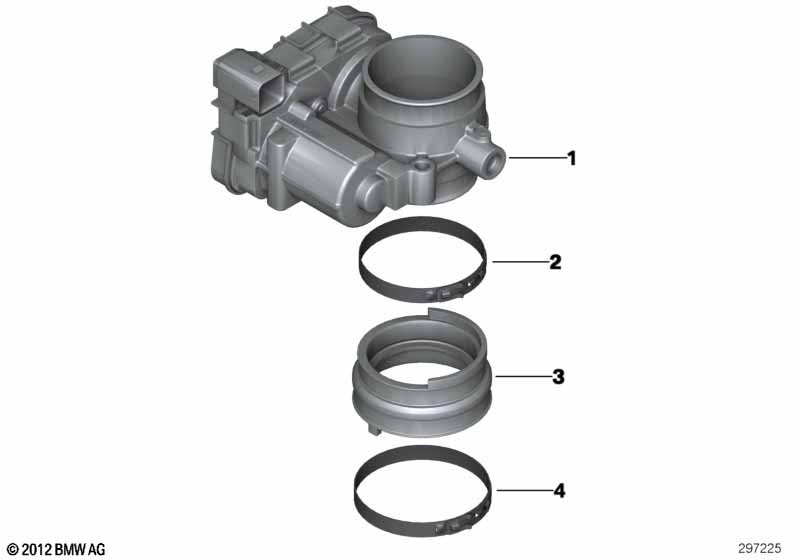 Дроссельная заслонка и управление