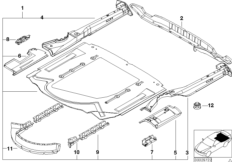 Дополнит.элементы пола багажника