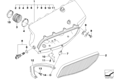 Система впуска/сменный элемент фильтра
