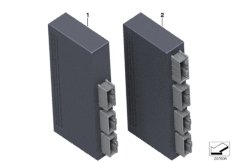 Блок упр.функц.модуля крышки багажника