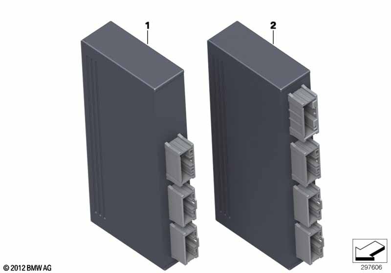 Блок упр.функц.модуля крышки багажника