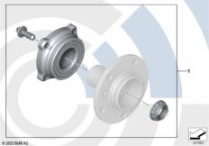 К-т подшипн.ступицы колеса Зд/Value Line