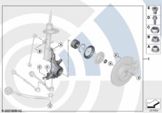 К-т подшипн.ступицы колеса Пд/ValueLine
