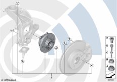 К-т подшипн.ступицы колеса Пд/ValueLine