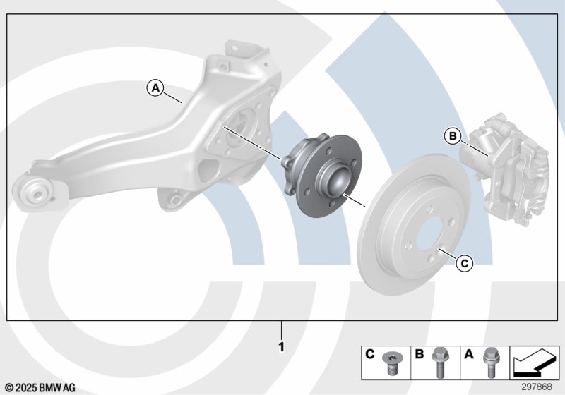 К-т подшипн.ступицы колеса Зд/Value Line