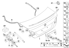 Багажная дверь/детали