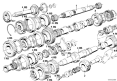 Getrag 245/2/4 дет.бл.шест./ремкомплекты