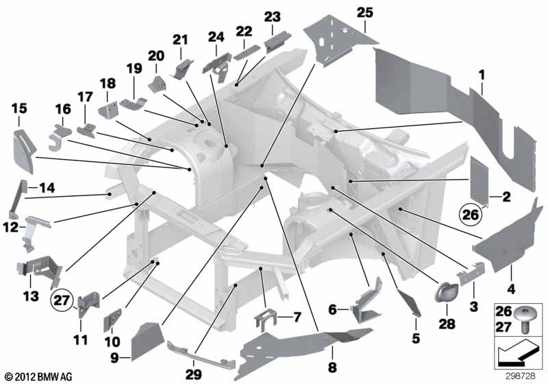 Кронштейн передка