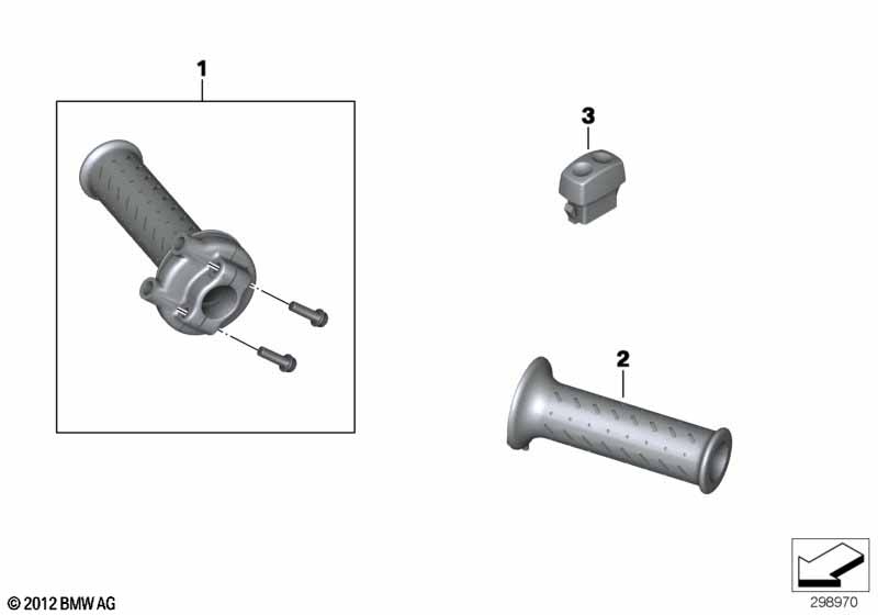 Ручка руля обогреваемая