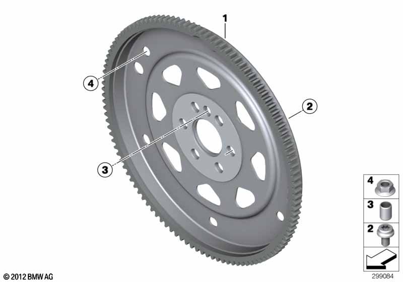 Гайка шестигранная