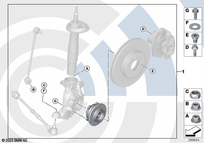 К-т подшипн.ступицы колеса Пд/ValueLine