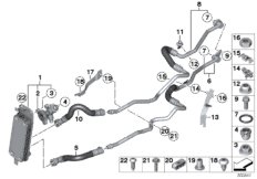 Теплообменник/трубопровод радиатора КПП