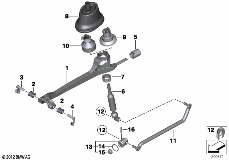 Механизм переключения передач МКПП